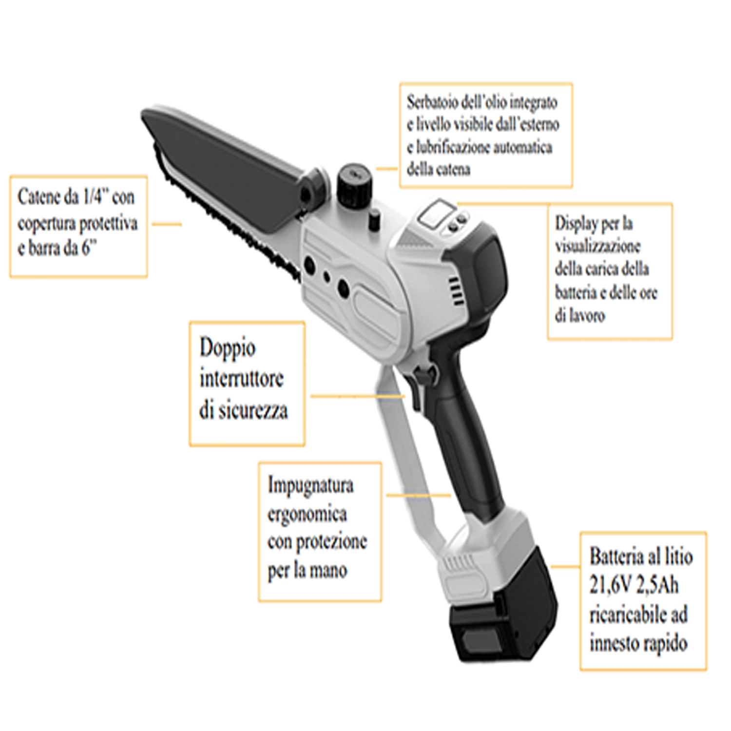 Potatore Elettrico Volpi KVS6000