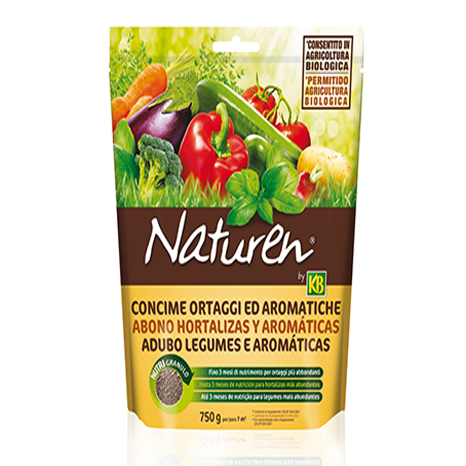 Concime Ortaggi E Aromatiche Naturen KB 750g