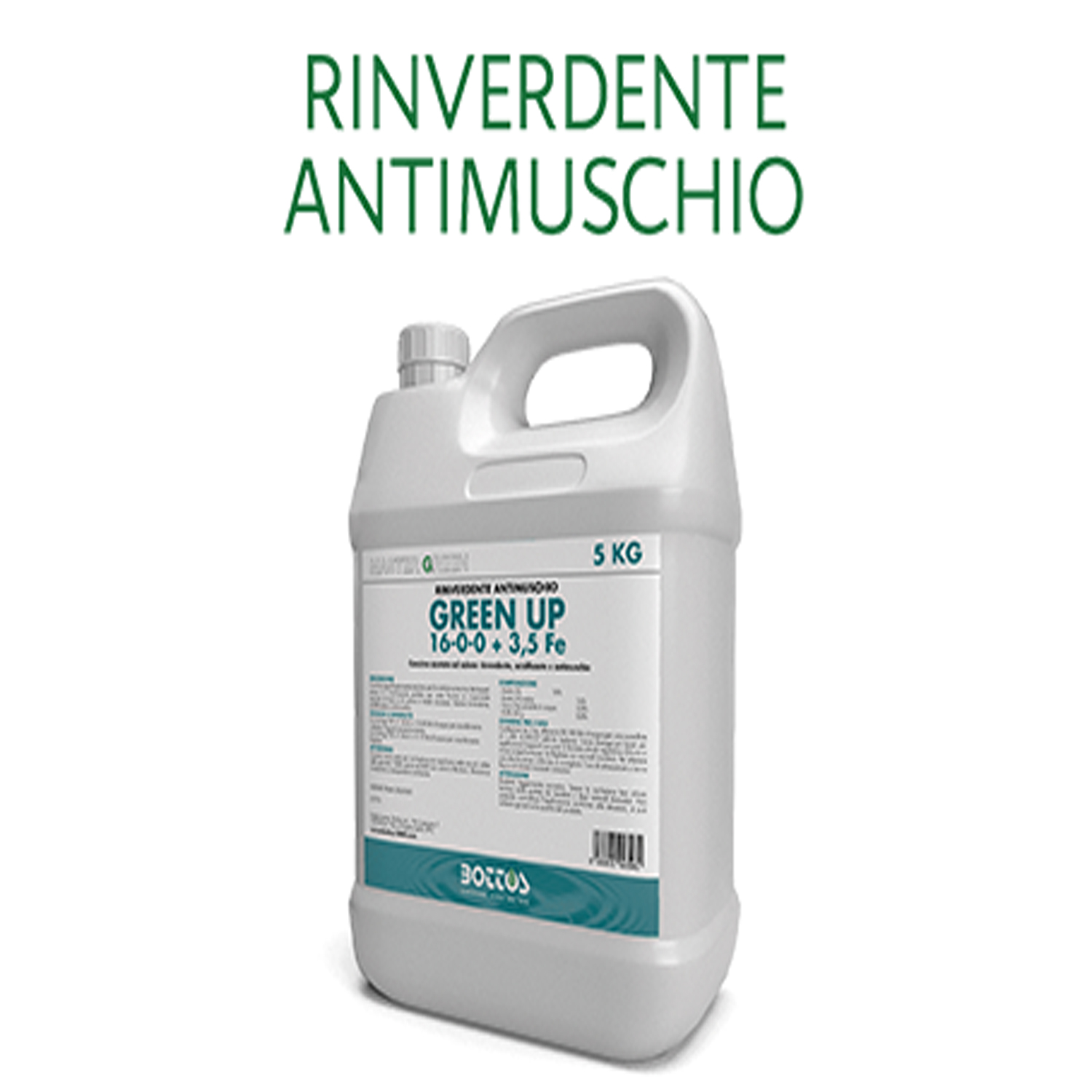 Concime Rinverdente Green Up Bottos 5lt