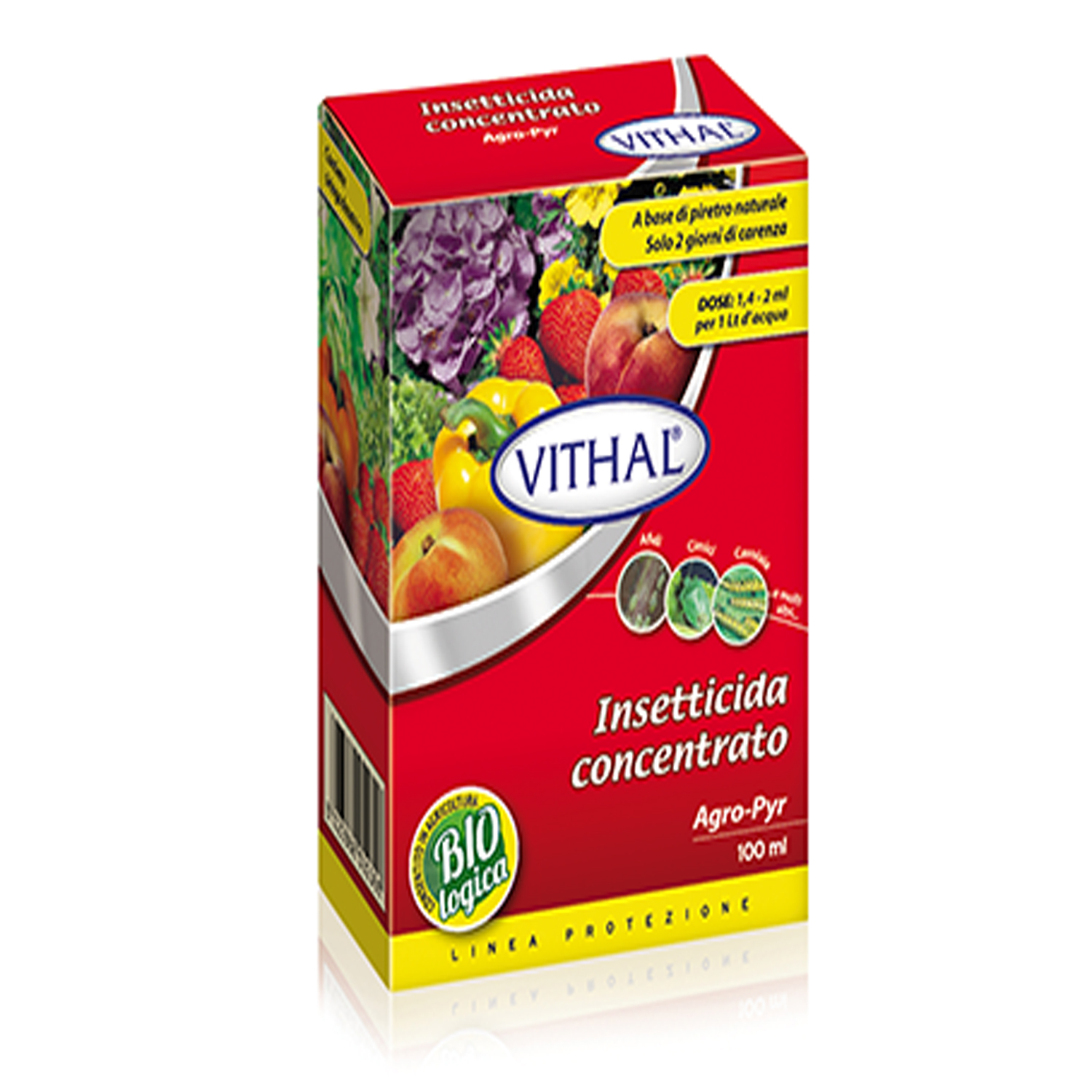 Insetticida Concentrato  Vithal Agro Pyr 100ml