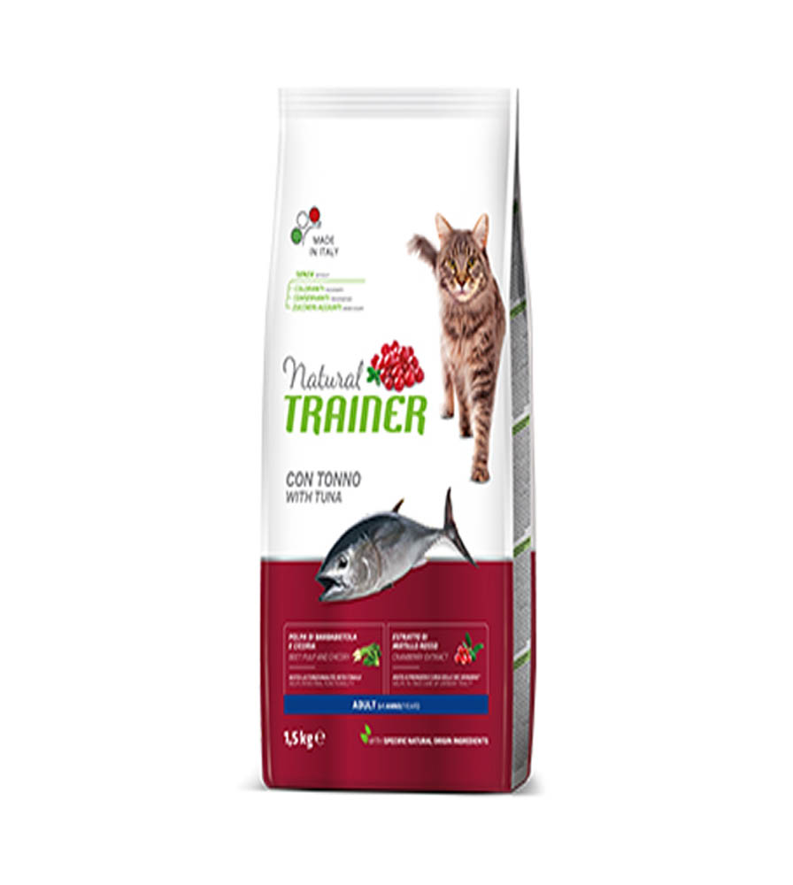 Mangime Gatto Trainer Adult Tonno 1,5kg