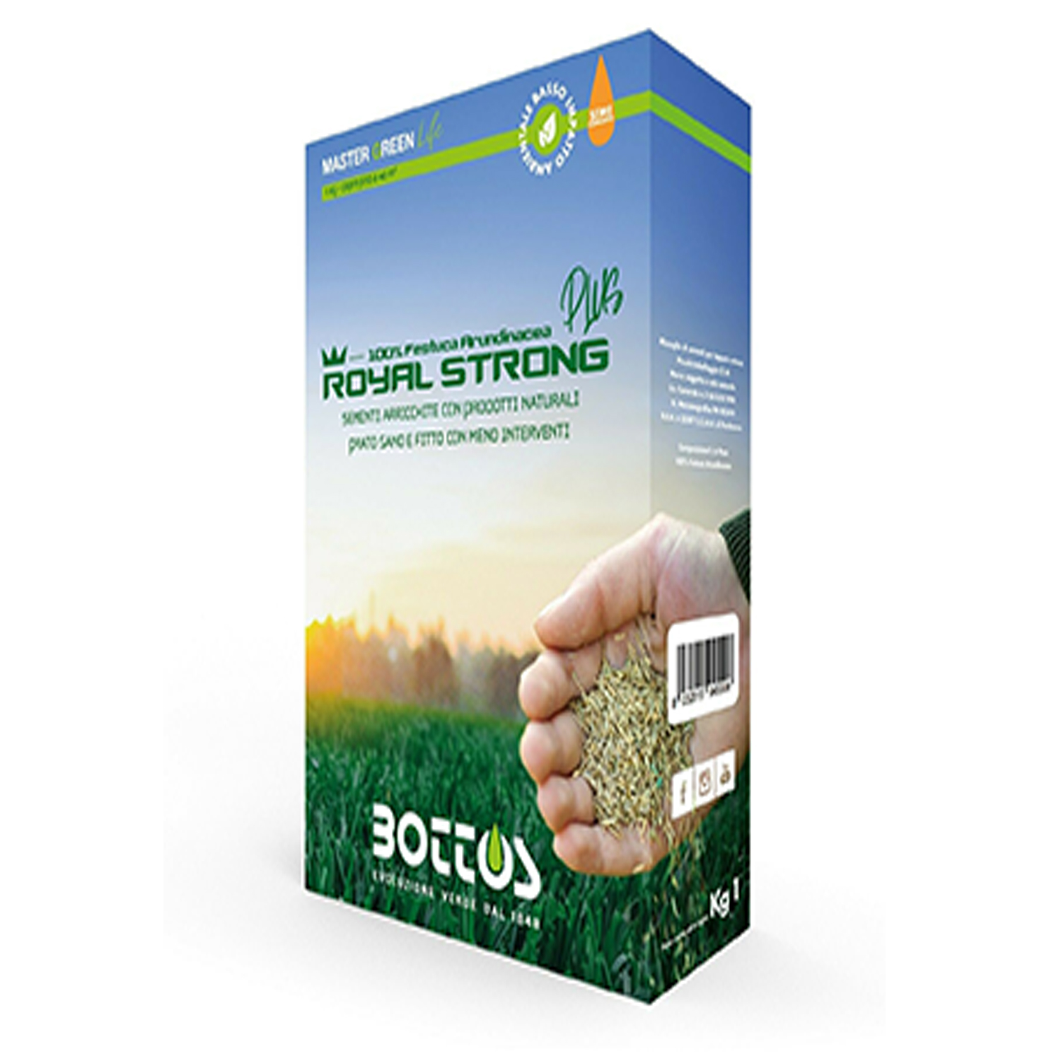 Semi Prato Bottos Royal Strong Plus 1kg