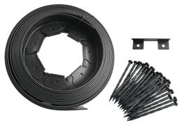 Bordura Per Aiuole Diy Flex Nero 10mX5cm
