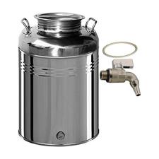 Fusto Belvivere Acciaio Inox 50lt Olio