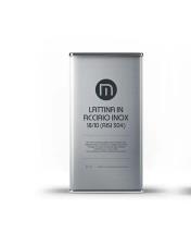 Lattina Acciaio INox 5lt